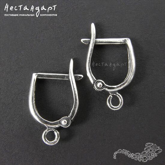 Швензы Flexure Silver Plated 15х2 мм (пара), изображение 5