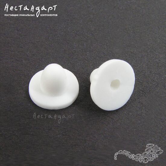 Стопперы-заглушки для пусет Biscuit (10 шт.) (7x5,5 мм), Размер: 7x5,5 мм