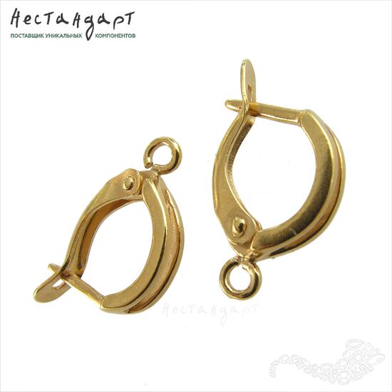 Швензы Parallel Gold Plated 16х4 мм (пара), изображение 4