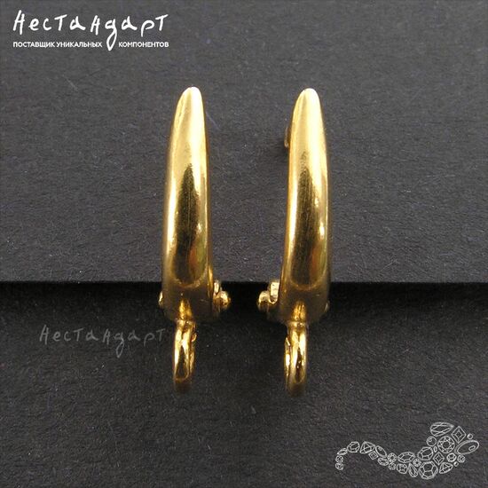 Швензы Flexure Gold Plated 15х2 мм (пара), изображение 4