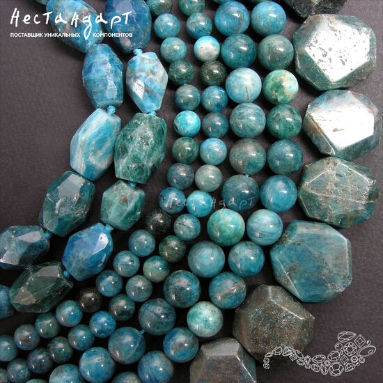 Апатит натуральный 10 мм, изображение 3