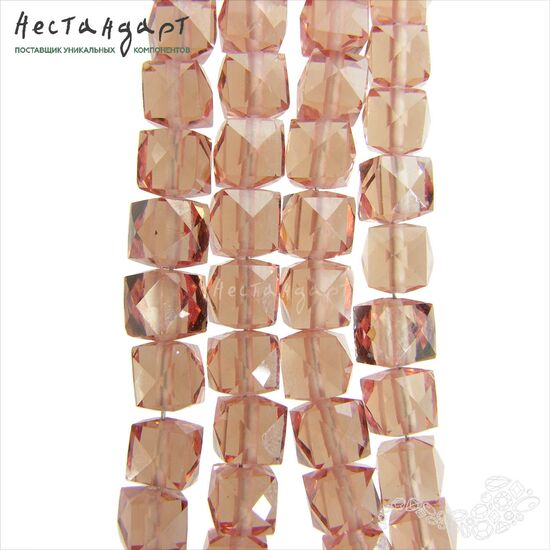 Зултанит наноситал с огранкой Cut Cube 6-7 мм, изображение 3