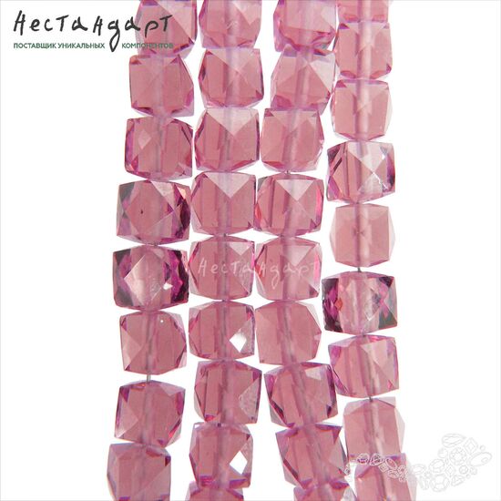 Зултанит наноситал с огранкой Cut Cube 6-7 мм, изображение 4