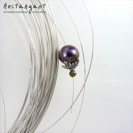 Проволока средней жесткости Sterling Silver 0,3 мм