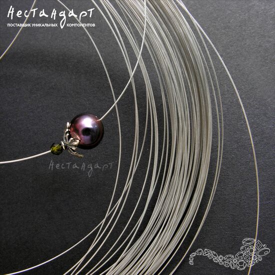 Проволока средней жесткости Sterling Silver 0,3 мм, изображение 3