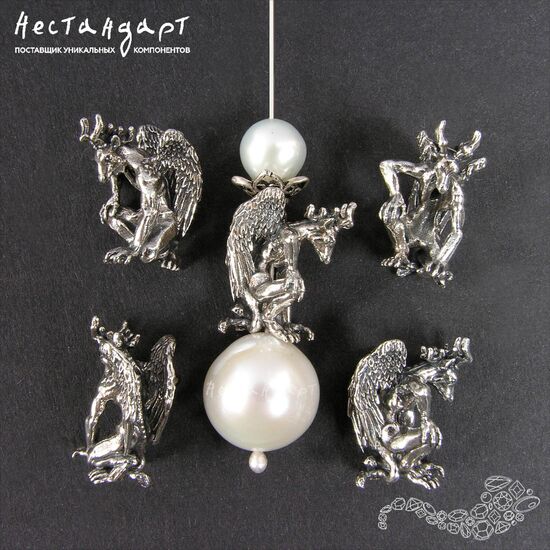 Бусина Chimera Sterling Silver 15 мм, изображение 5