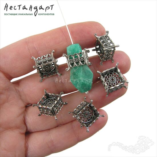 Бусина Gothic Stylobate Sterling Silver 11,5 мм, изображение 3