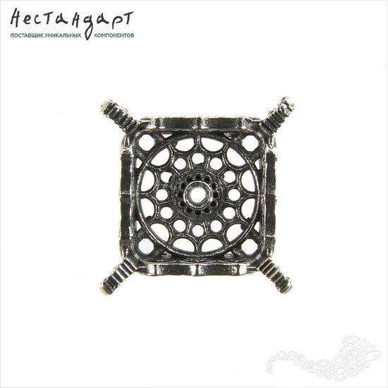 Бусина Gothic Stylobate Sterling Silver 11,5 мм, изображение 5