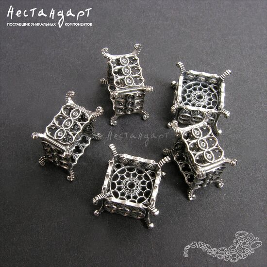 Бусина Gothic Stylobate Sterling Silver 11,5 мм, изображение 6