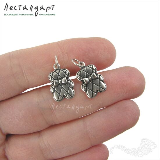 Подвеска с кольцом Teddy Sterling Silver 16 мм, изображение 3