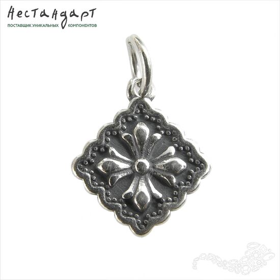 Подвеска с кольцом Maltese Sterling Silver 15 мм, изображение 5