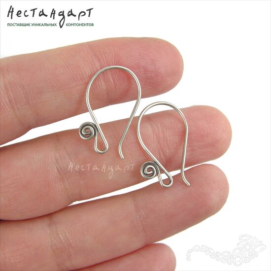 Швензы Vieux Sterling Silver 22 мм (пара), изображение 2