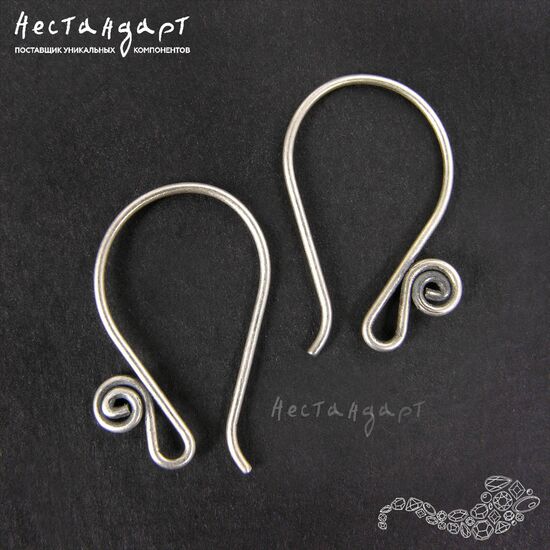 Швензы Vieux Sterling Silver 22 мм (пара), изображение 3