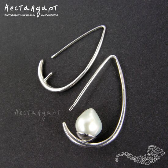 Швензы со штифтом Voilier Sterling Silver 28 мм (пара), изображение 2