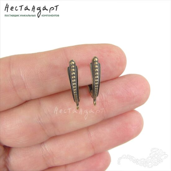 Швензы Original Patina Bronze 18х4 мм (пара), изображение 2