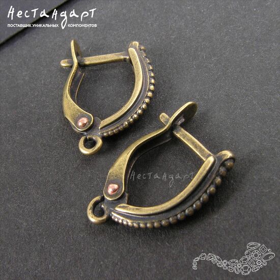 Швензы Original Patina Bronze 18х4 мм (пара), изображение 3