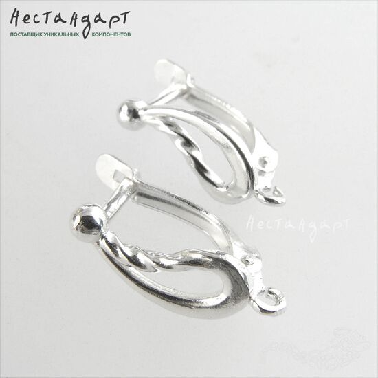 Швензы Forgiata Bright Silver Plated 19х7 мм (пара), изображение 4