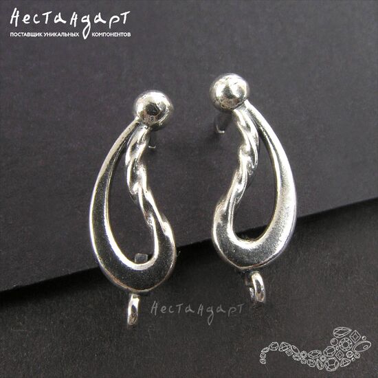 Швензы Forgiata Silver Plated 19х7 мм (пара)