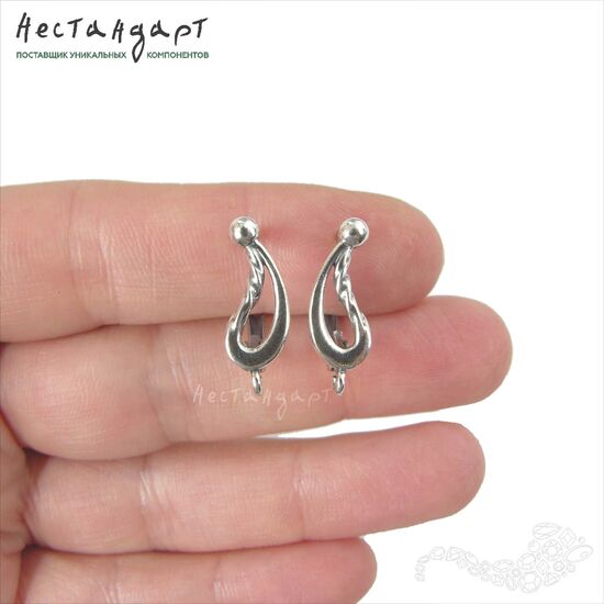 Швензы Forgiata Silver Plated 19х7 мм (пара), изображение 2