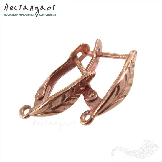 Швензы Sharp Leaf Copper 18х4 мм (пара), изображение 4