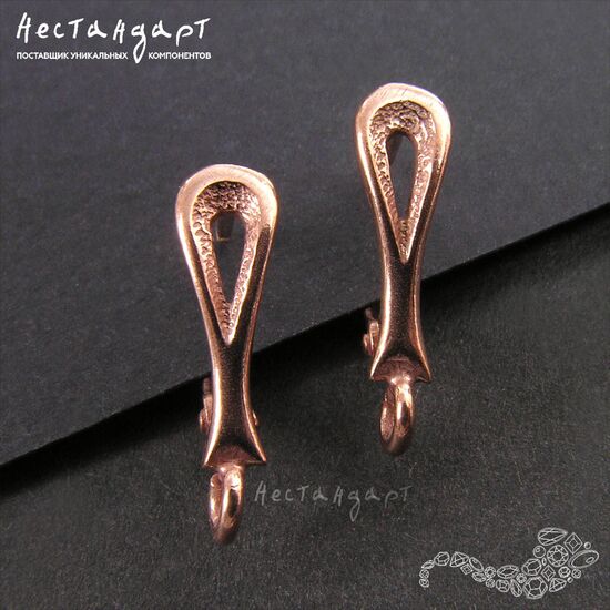 Швензы Style Copper 17х5 мм (пара)