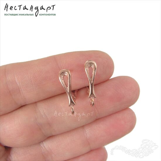 Швензы Style Copper 17х5 мм (пара), изображение 2