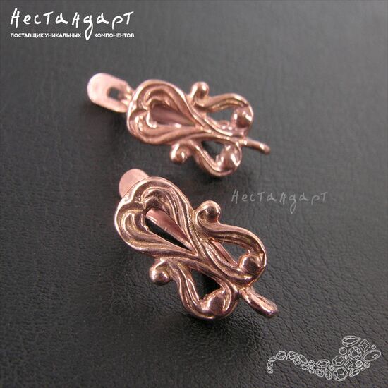 Швензы Ornament Copper 16х8 мм (пара), изображение 4