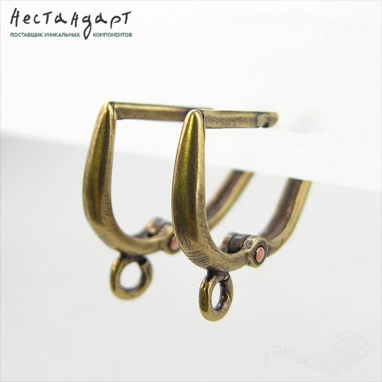 Швензы Flexure Patina Bronze 15х2 мм (пара), изображение 4