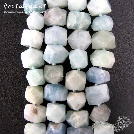 Аквамарин натуральный Coupage 13-16 мм, изображение 5