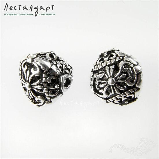 Бусина Antico Imperiale Sterling Silver 12 мм