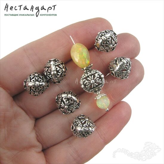 Бусина Antico Imperiale Sterling Silver 12 мм, изображение 2