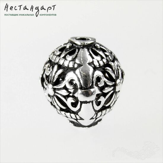 Бусина Antico Imperiale Sterling Silver 12 мм, изображение 5