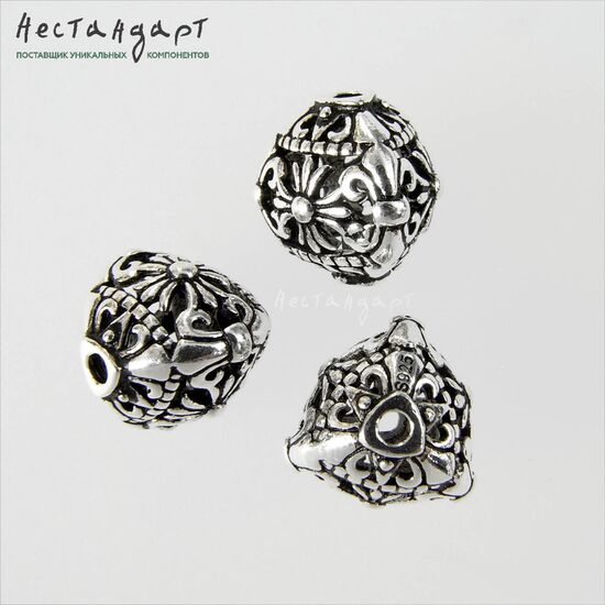 Бусина Antico Imperiale Sterling Silver 12 мм, изображение 8