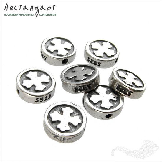 Бусина Malte Sterling Silver 8 мм