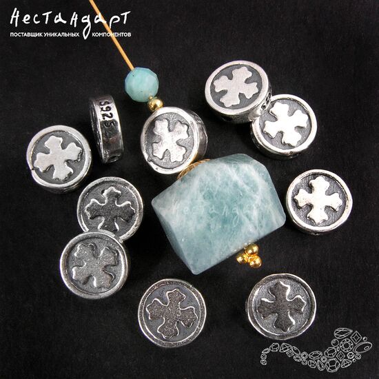 Бусина Malte Sterling Silver 8 мм, изображение 5