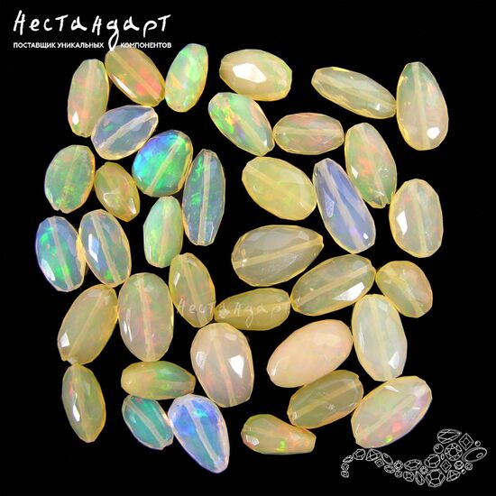 Опал натуральный Sunshiny Precious 8-12 мм, изображение 4