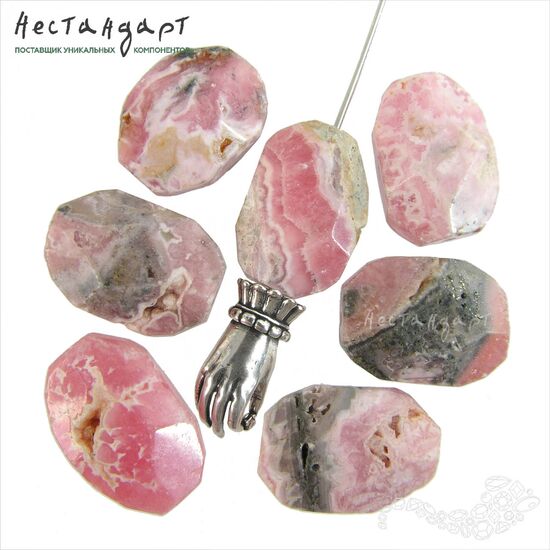 Родохрозит натуральный Versatile 18-20 мм, изображение 2