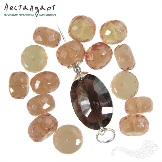 Зултанит наноситал Rondel 8-9 мм