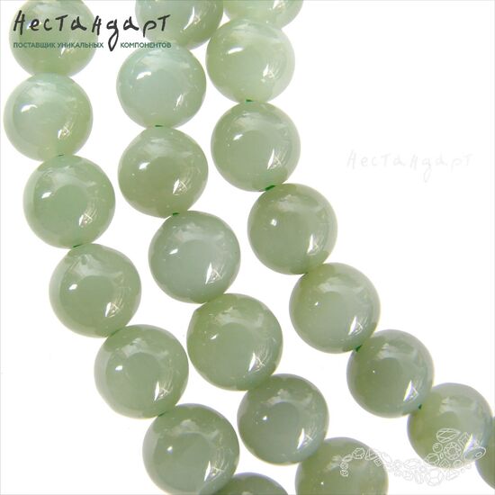 Оникс натуральный гладкий Ball Mint 8 мм, изображение 4