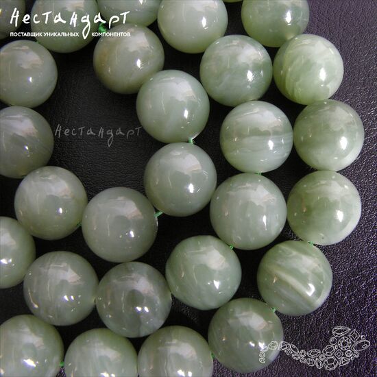 Оникс натуральный гладкий Ball 12 мм, изображение 2