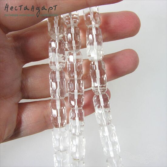 Кварц натуральный Fancy Cut 12-17 мм, изображение 3