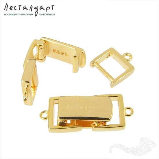 Замок Cassetta Vermeil Sterling Silver 18 мм