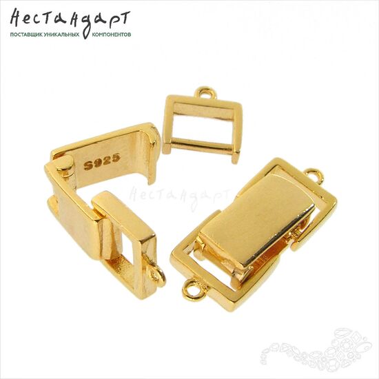 Замок Cassetta Vermeil Sterling Silver 18 мм, изображение 4