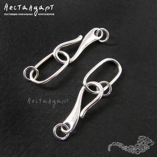 Замок-крючок Connetti Sterling Silver 30 мм, изображение 5