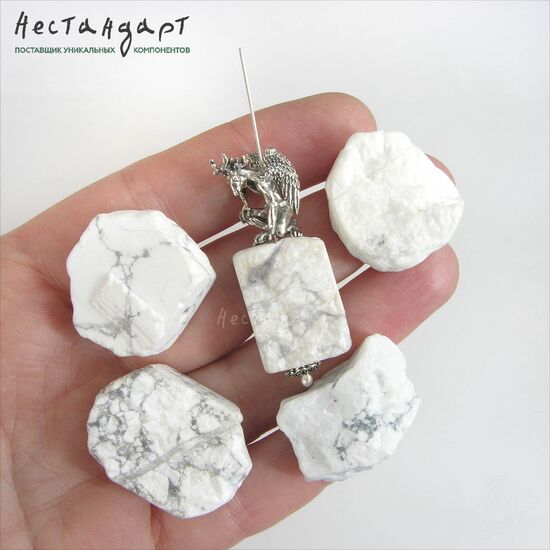 Говлит натуральный Free Form 20-28 мм, изображение 2