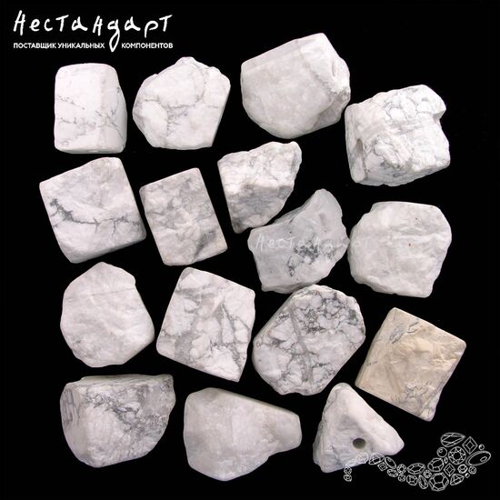 Говлит натуральный Free Form 20-28 мм, изображение 3