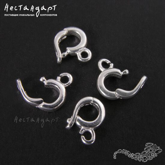 Бейл-держатель для кулона Piccolo Sterling Silver 8 мм