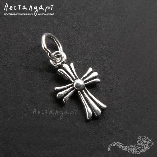 Подвеска с кольцом Crusader Sterling Silver 11 мм