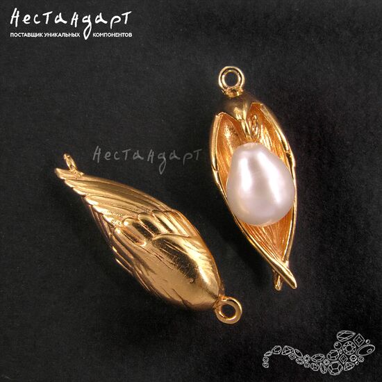 Подвеска Spiritual Raven Gold Plated 24 мм, изображение 3