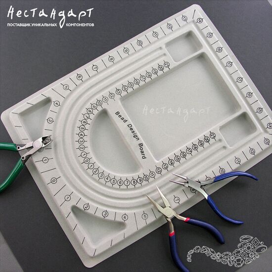Дисплей-органайзер для сборки бус 33х24 см, изображение 3